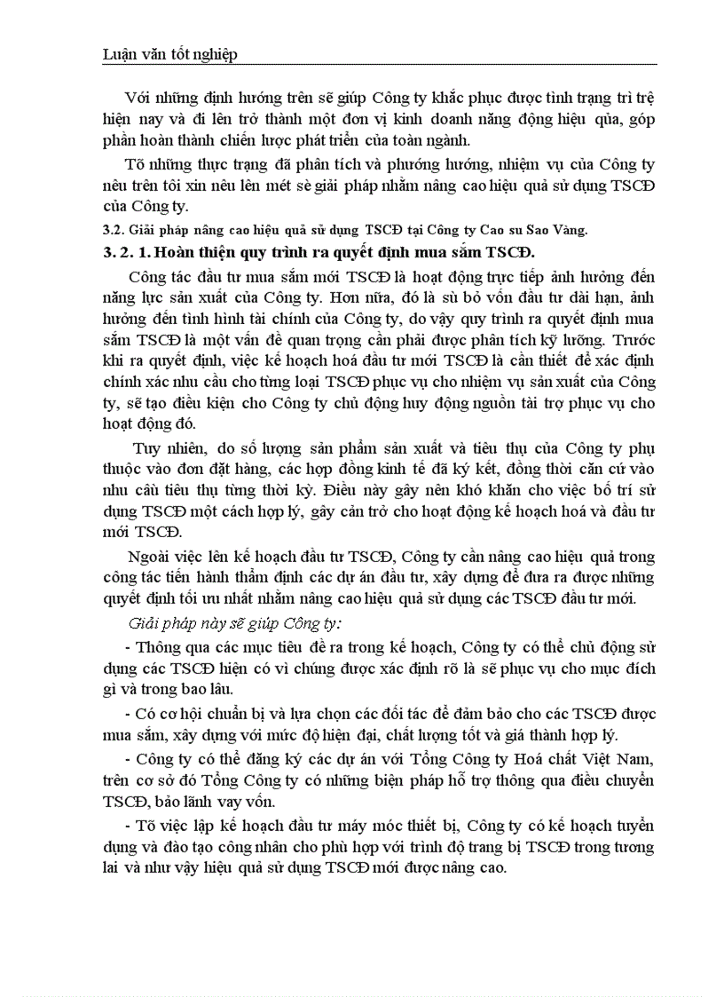 image for page Giải pháp nâng cao hiệu quả sử dụng TSCĐ tại Công ty Cao su Sao Vàng Hà Nội 1