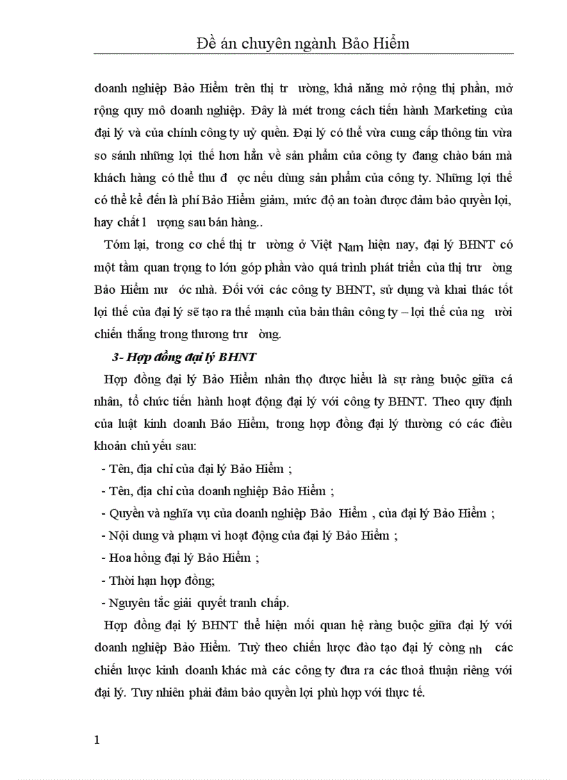 image for page Nâng cao hiệu quả hoạt động đại lý Bảo Hiểm Nhân Thọ ở Việt Nam hiện nay 1