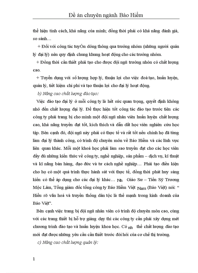 image for page Nâng cao hiệu quả hoạt động đại lý Bảo Hiểm Nhân Thọ ở Việt Nam hiện nay 1