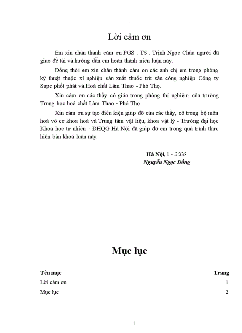 image for page Phương pháp phân tích và sơ đồ điều chế SiO2