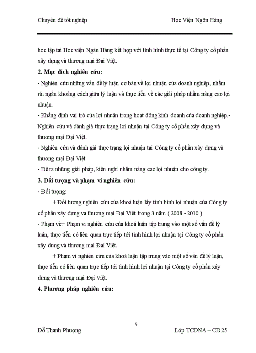 image for page Lợi nhuận và một số giải pháp nhằm tăng lợi nhuận tại công ty cổ phần xây dựng và thương mại Đại Việt