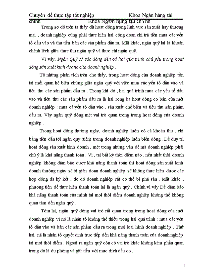 image for page Quản lý ngân quỹ tại Công ty TBGDI 1