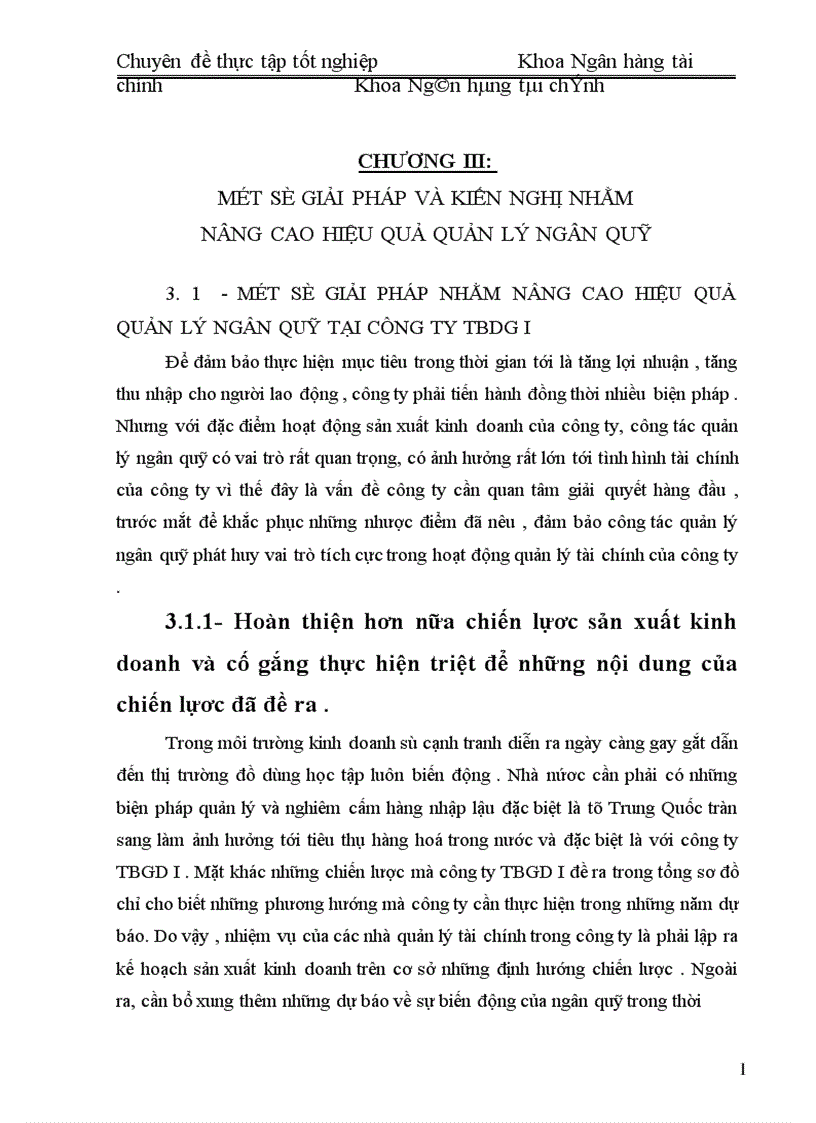 image for page Quản lý ngân quỹ tại Công ty TBGDI 1