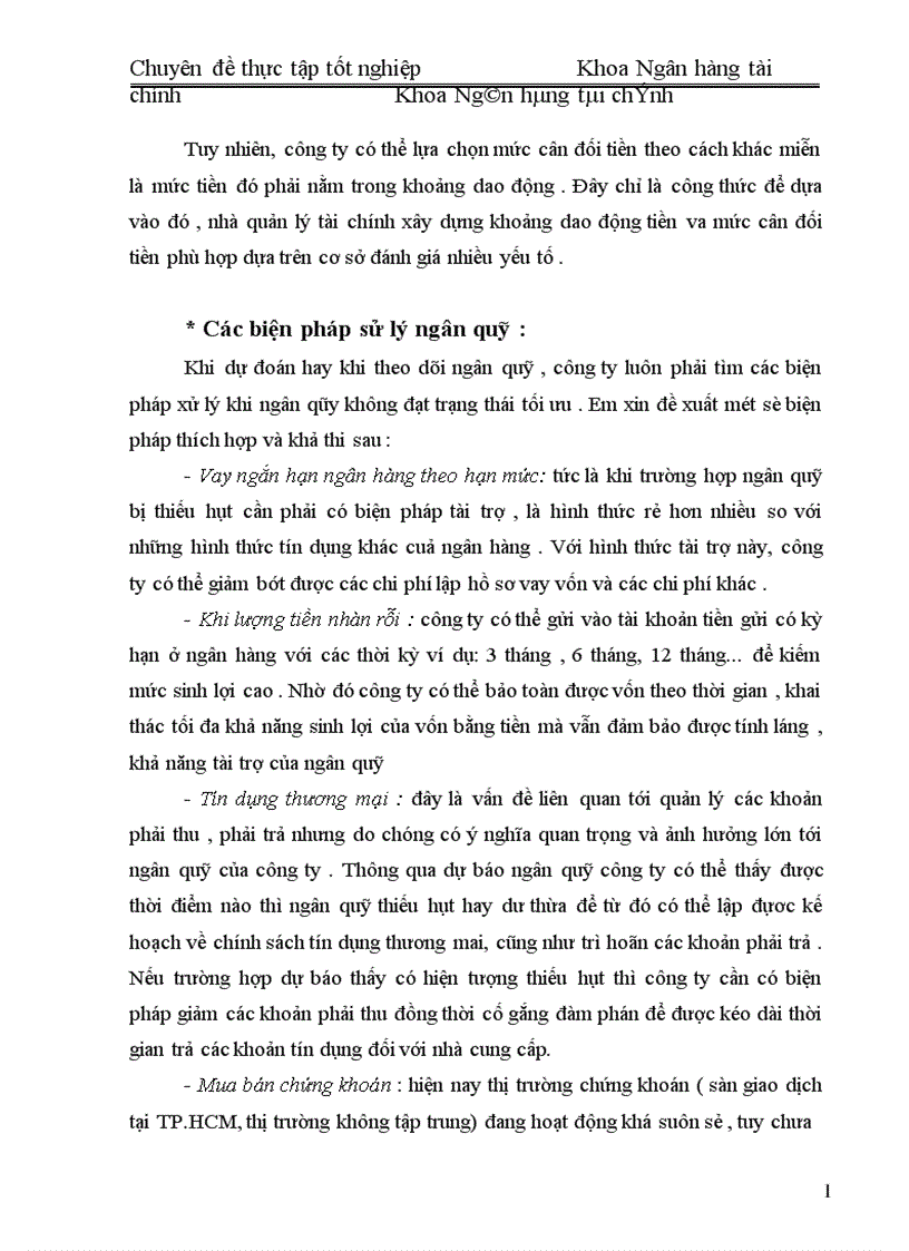 image for page Quản lý ngân quỹ tại Công ty TBGDI 1