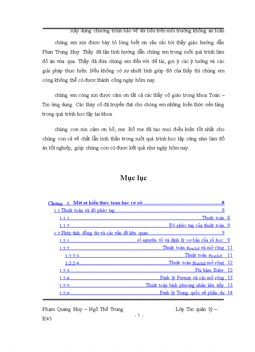 image for page Xây dựng chương trình bảo vệ dữ liệu trên môi trường không an toàn