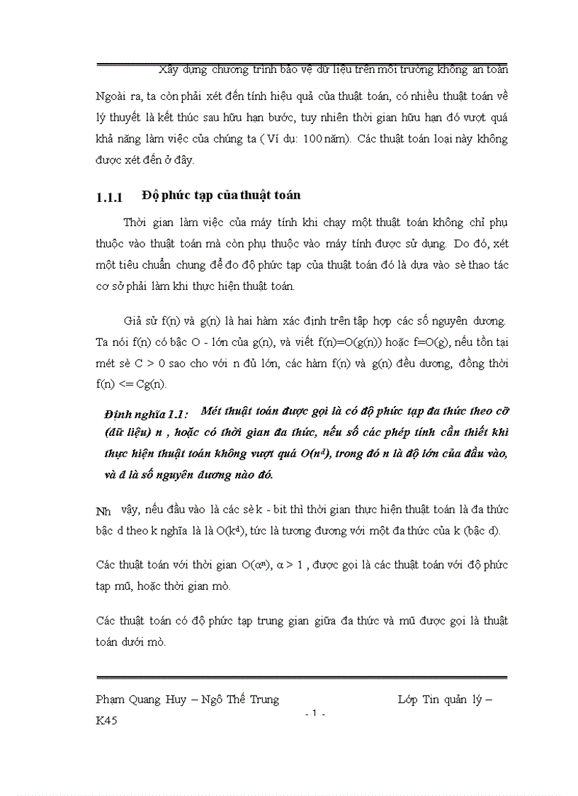 image for page Xây dựng chương trình bảo vệ dữ liệu trên môi trường không an toàn