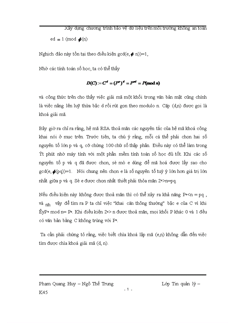 image for page Xây dựng chương trình bảo vệ dữ liệu trên môi trường không an toàn