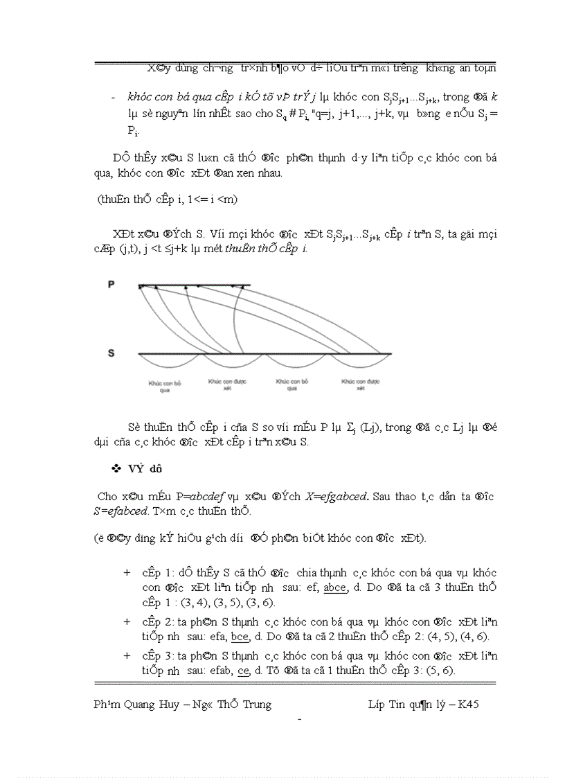 image for page Xây dựng chương trình bảo vệ dữ liệu trên môi trường không an toàn