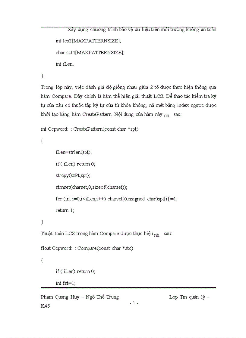 image for page Xây dựng chương trình bảo vệ dữ liệu trên môi trường không an toàn