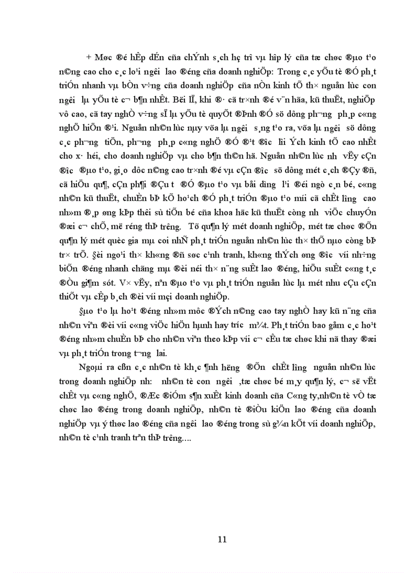 image for page Chất lượng nhân lực của Tổng công ty xay dựng công trình giao thông 8 Nguyên nhân và hướng biện pháp nâng cao 1