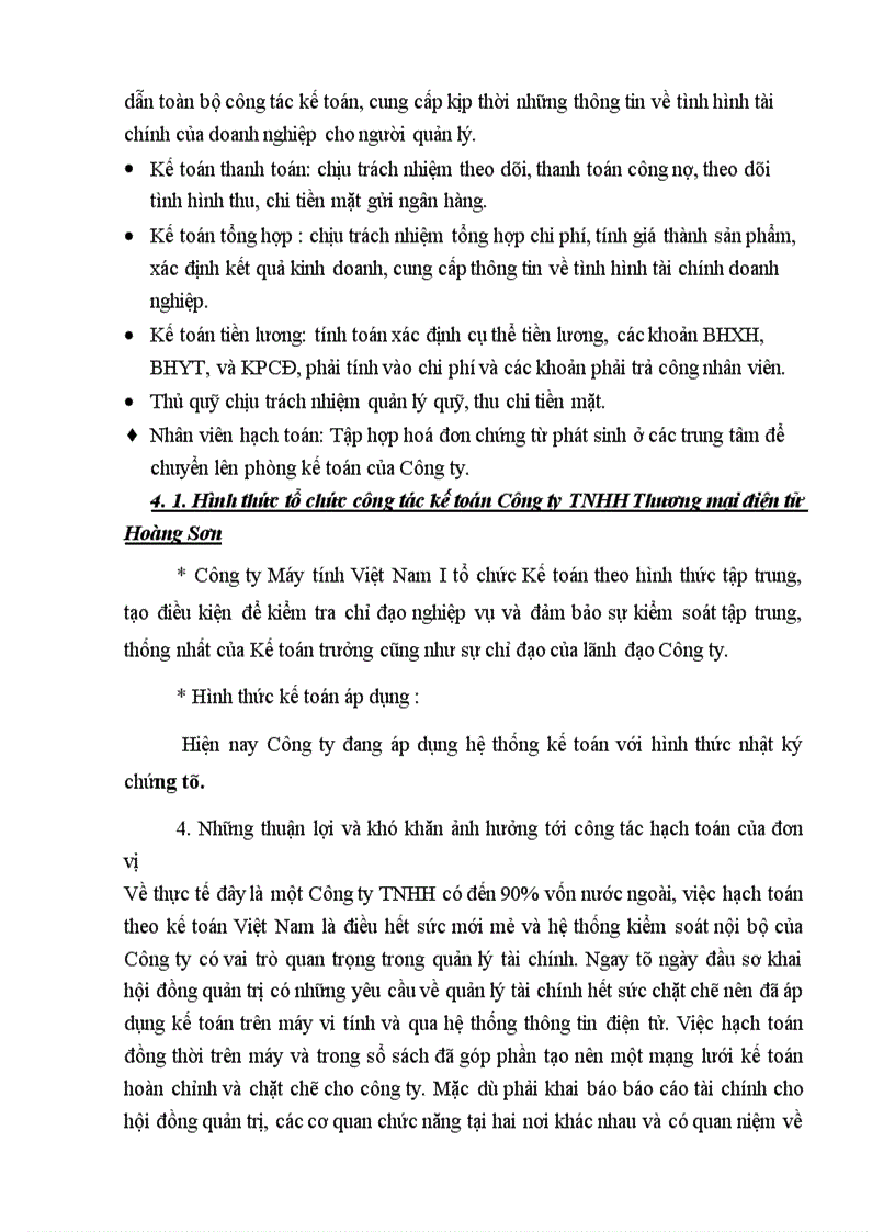 image for page Thực trạng công tác kế toán bán hàng và xác định kết quả bán hàng tại Công ty TNHH Thương mại điện tử HoàngSơn