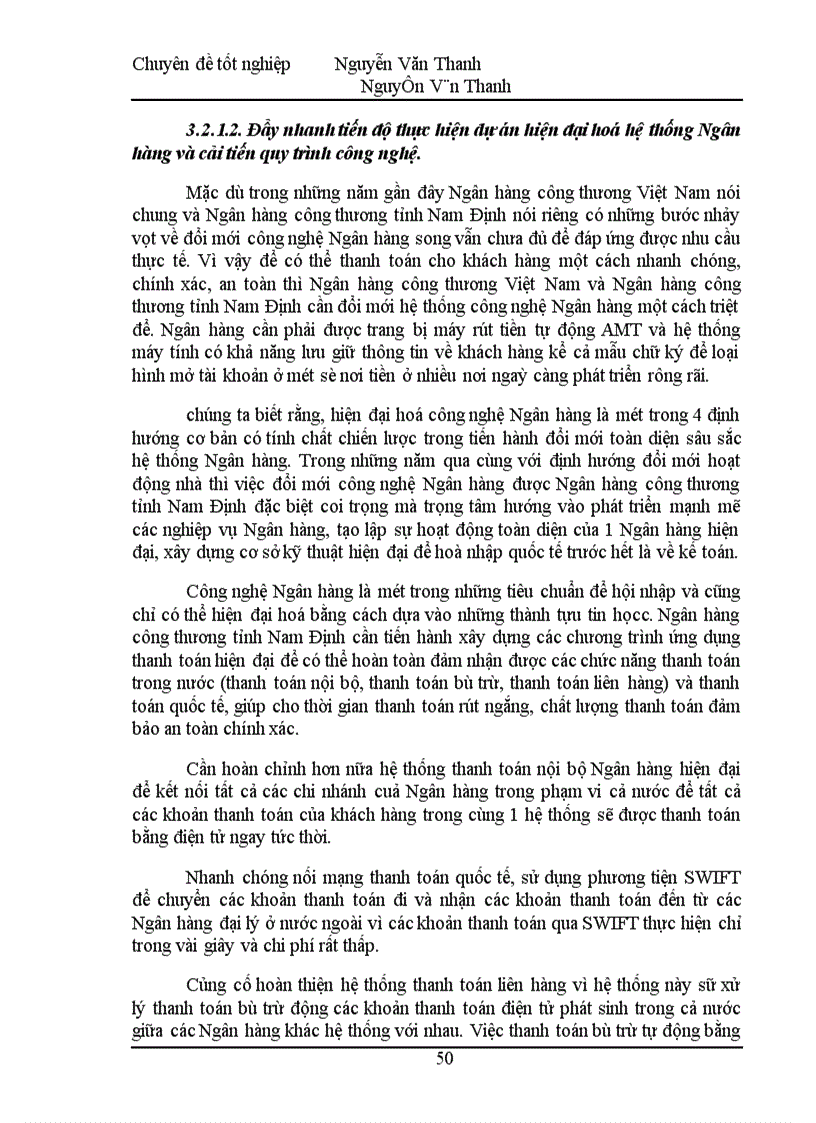 image for page Thanh toán không dùng tiền mặt tại Ngân hàng Công thương tỉnh Nam Định Thức trạng và giải pháp 1