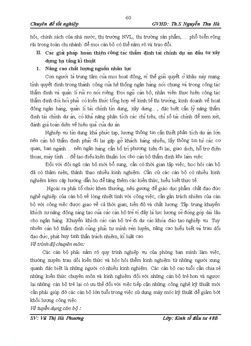 image for page Đi nh hươ ng va mô t sô gia i pha p hoa n thiê n công ta c thâ m đi nh ta i chi nh dư a n đâ u tư xây dư ng ha tâ ng ki thuâ t ta i Ngân ha ng BIDV Câ u Giấy