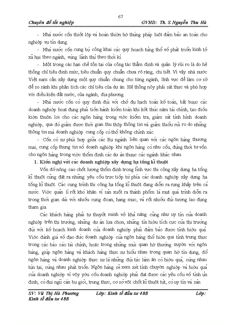 image for page Đi nh hươ ng va mô t sô gia i pha p hoa n thiê n công ta c thâ m đi nh ta i chi nh dư a n đâ u tư xây dư ng ha tâ ng ki thuâ t ta i Ngân ha ng BIDV Câ u Giấy