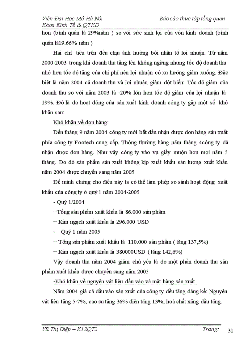 image for page Thực trạng hoạt động sản xuất kinh doanh của Công ty cổ phần da giầy xuất khẩu Hà Nội