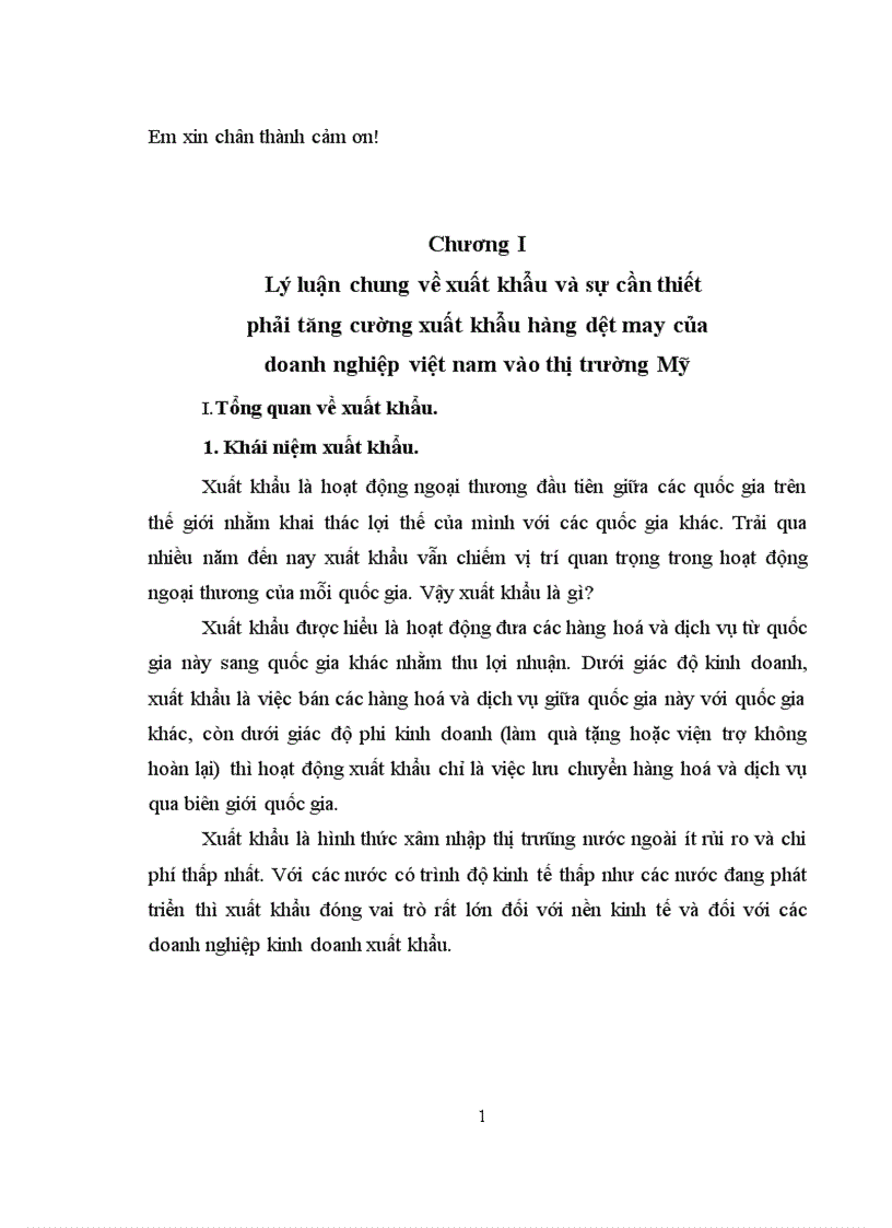 image for page Giải pháp đẩy mạnh xuất khẩu hàng dệt may của Công ty XNK dệt may sang thị trường Mỹ