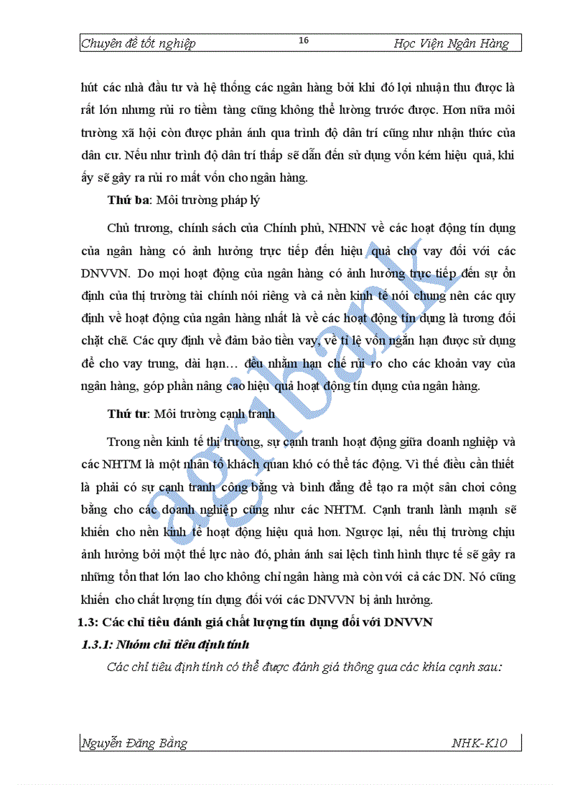 image for page Giải pháp mở rộng tín dụng đối với DNVVN tại NHNo PTNT Thăng Long