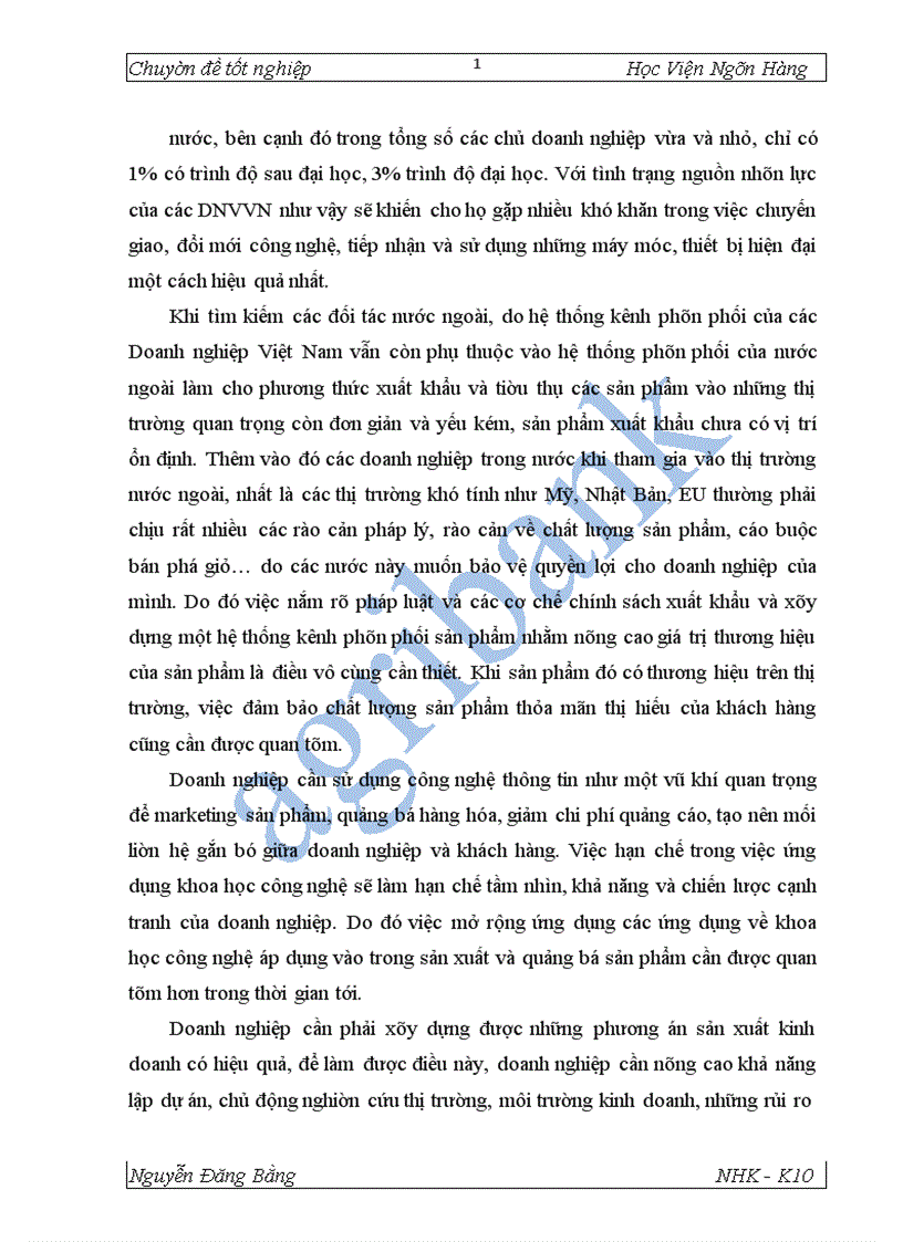 image for page Giải pháp mở rộng tín dụng đối với DNVVN tại NHNo PTNT Thăng Long
