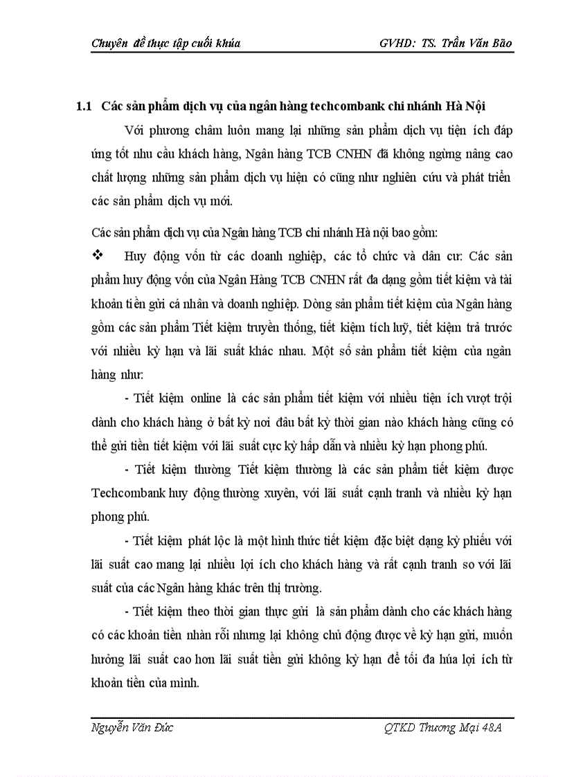 image for page Thực Trạng Và Giải Pháp Nâng Cao Hiệu Quả Huy Động Vốn Tại Ngân Hàng Techcombank Chi nhánh Hà Nội