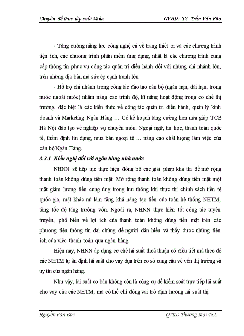 image for page Thực Trạng Và Giải Pháp Nâng Cao Hiệu Quả Huy Động Vốn Tại Ngân Hàng Techcombank Chi nhánh Hà Nội
