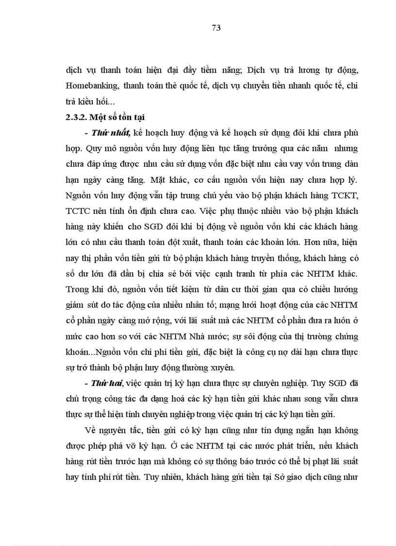image for page Giải pháp nâng cao hiệu quả quản trị nguồn vốn huy động tại Sở giao dịch Ngân hàng Đầu tư và Phát triển Việt Nam 1