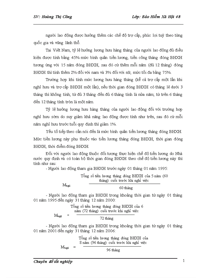 image for page Thực trạng và giải pháp hoàn thiện chế độ hưu trí trong hệ thống bhxh việt nam 1