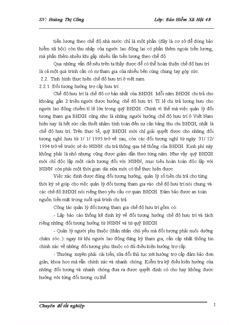 image for page Thực trạng và giải pháp hoàn thiện chế độ hưu trí trong hệ thống bhxh việt nam 1