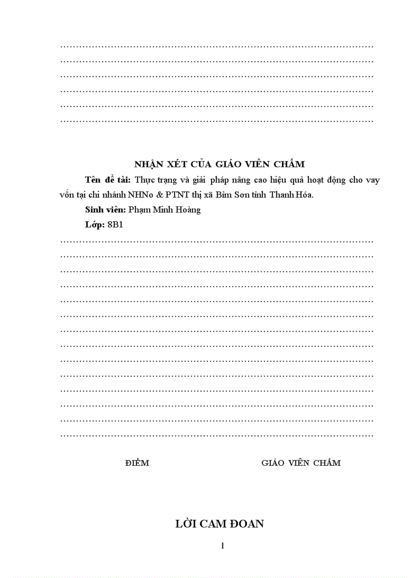 image for page Giải pháp phòng ngừa và hạn chế rủi ro trong hoạt động tín dụng của Ngân hàng nông nghiệp và phát triển nông thôn huyện Văn Giang