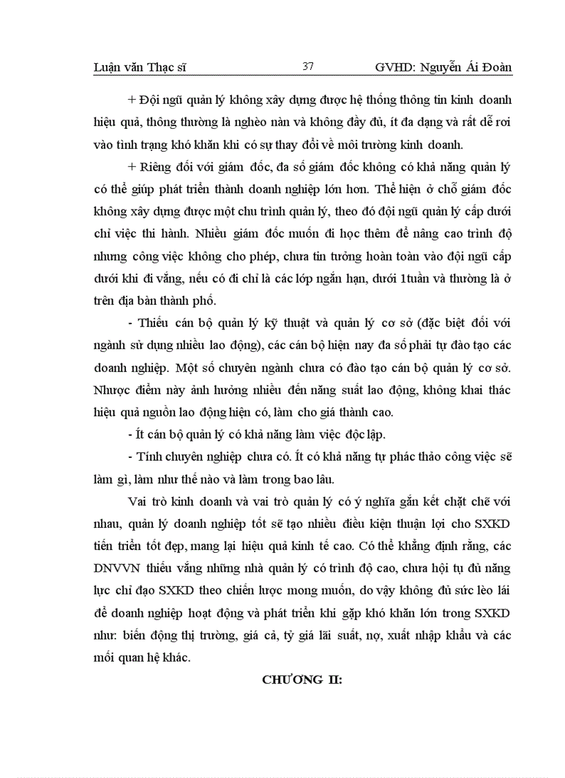 image for page Phân tích thực trạng công tác đào tạo nguồn nhân lực quản lý cho các DNVVN ở Thành phố Hồ Chí Minh 1