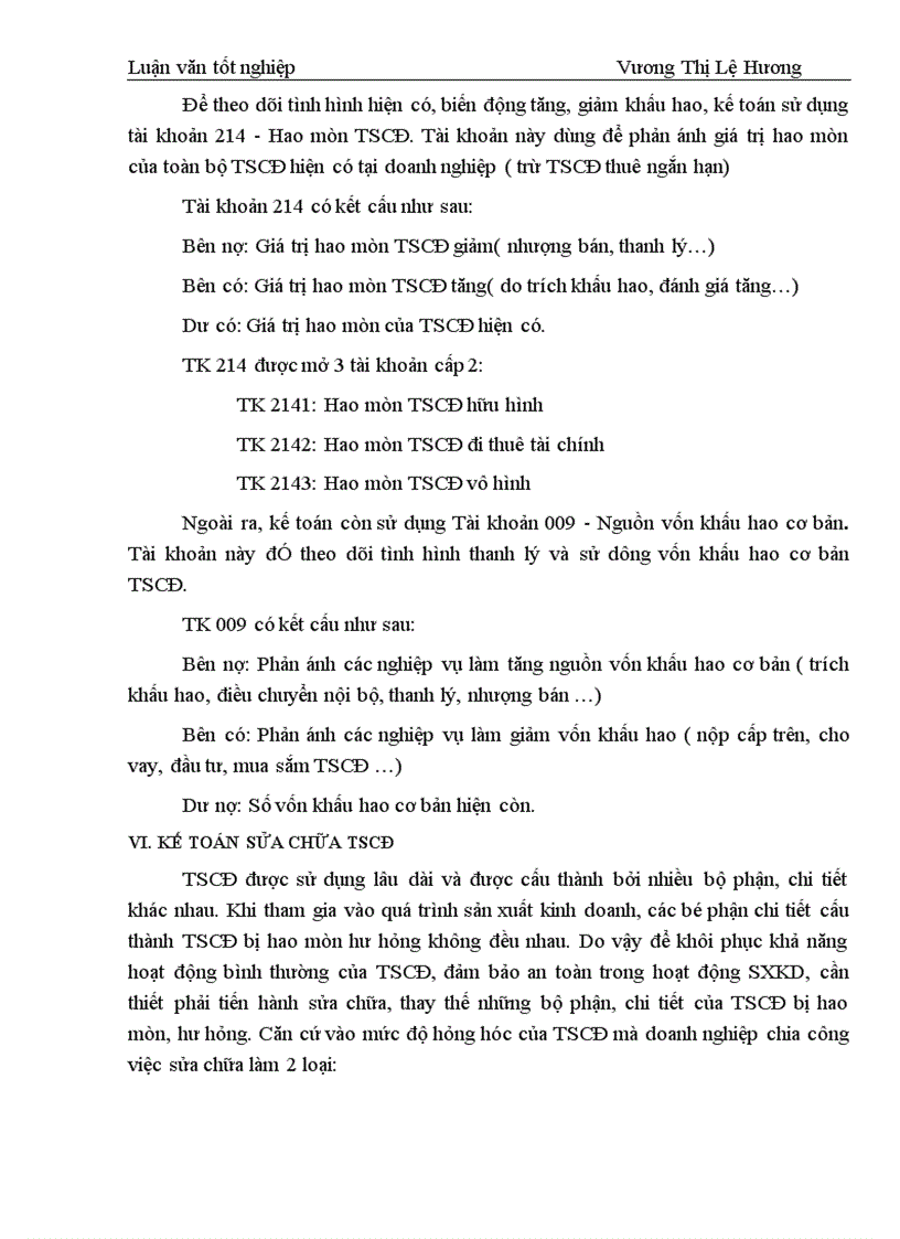 image for page Một số ý kiến đề xuất nhằm hoàn thiện công tác kế toán TSCĐ tại Công ty Xe máy xe đạp Thống Nhất 1