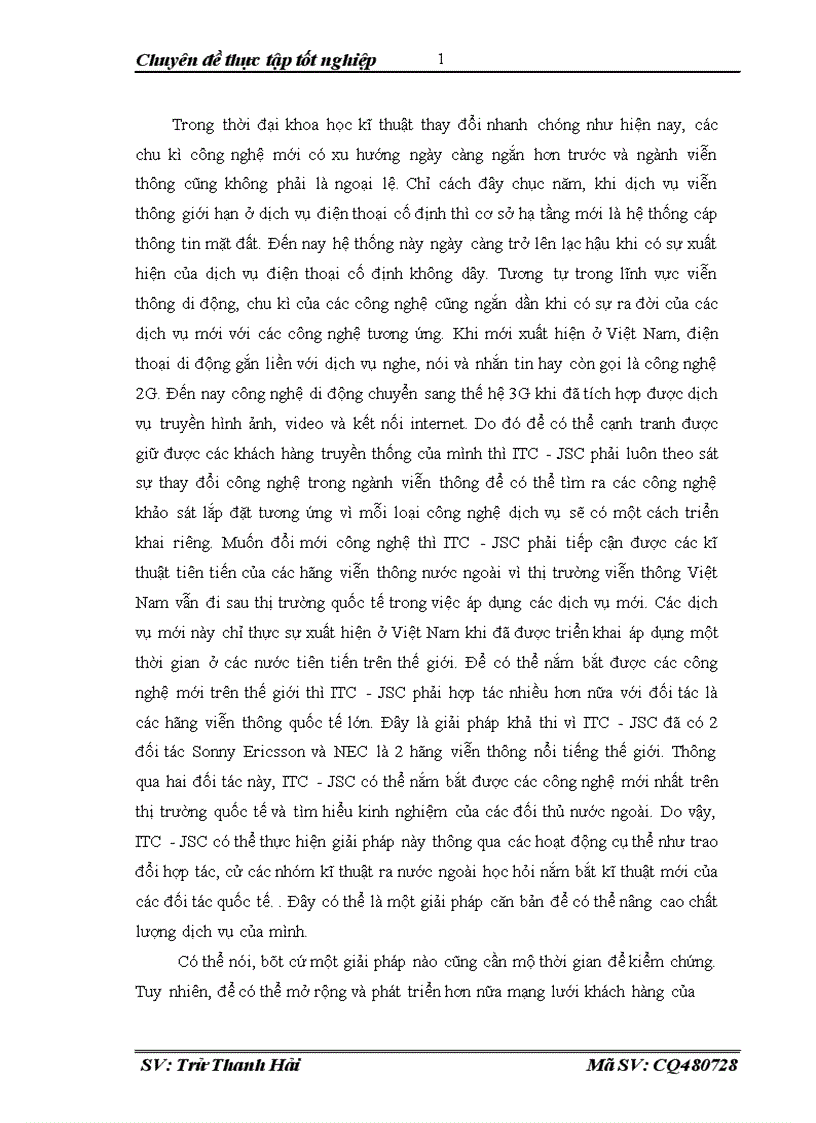 image for page Giải pháp phát triển mạng lưới khách hàng công ty cổ phần phát triển dịch vụ viễn thông ITC JSC