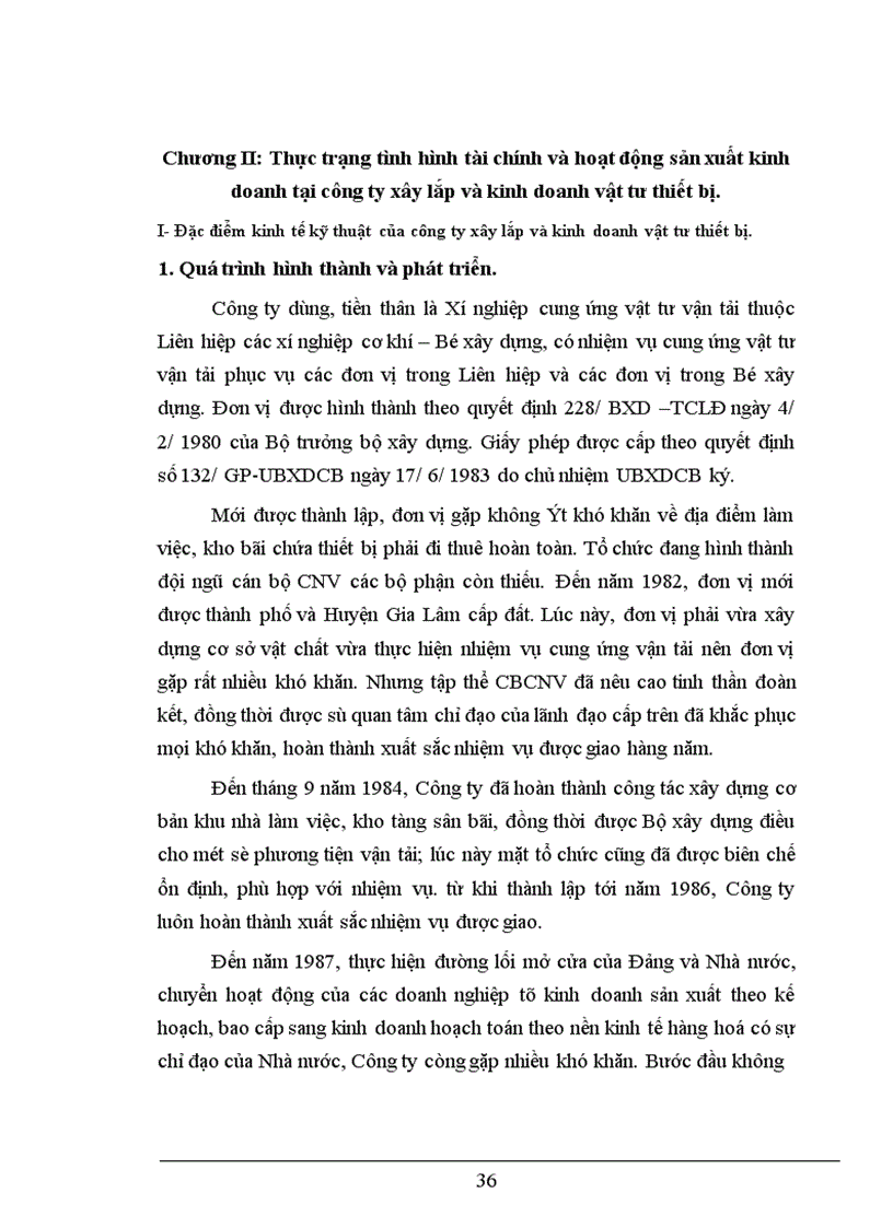 image for page Phân tích tài chính và các giải pháp nhằm tăng cường năng lực tài chính tại Công ty Công ty Xây Lắp và Kinh Doanh Vật Tư Thiết Bị 1