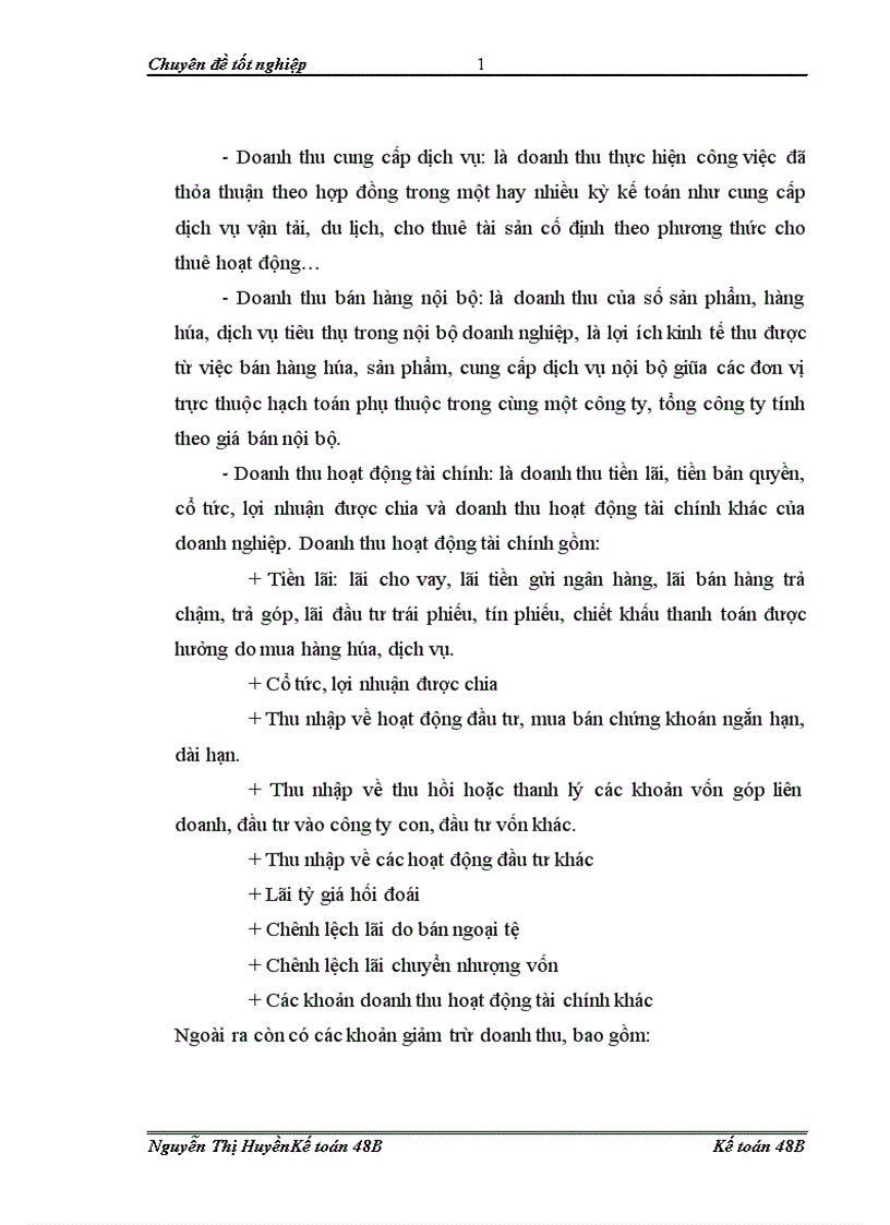 image for page Hoàn thiện kế toán doanh thu chi phí xác định kết quả kinh doanh tại công ty thực phẩm miền Bắc 1
