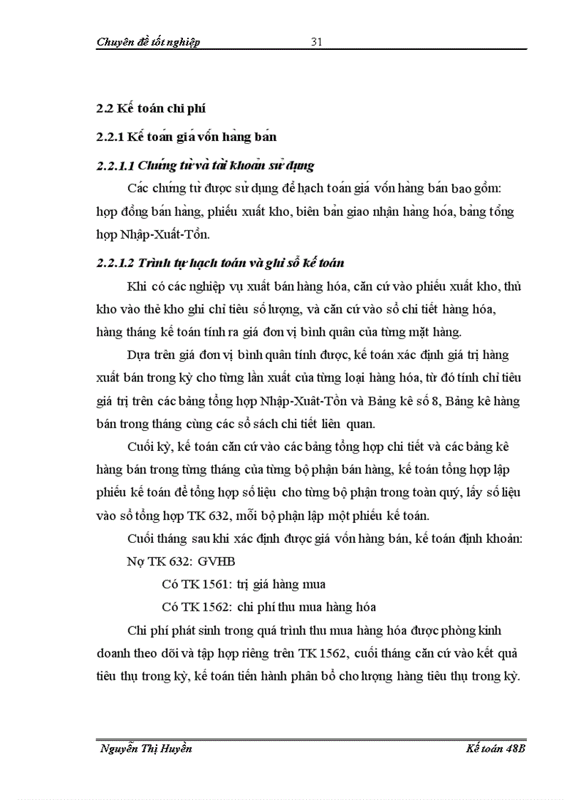 image for page Hoàn thiện kế toán doanh thu chi phí xác định kết quả kinh doanh tại công ty thực phẩm miền Bắc 1