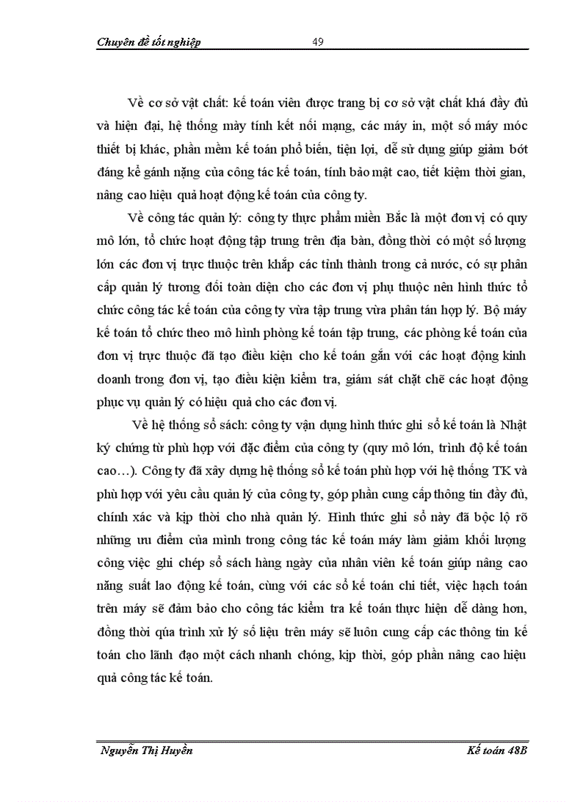 image for page Hoàn thiện kế toán doanh thu chi phí xác định kết quả kinh doanh tại công ty thực phẩm miền Bắc 1