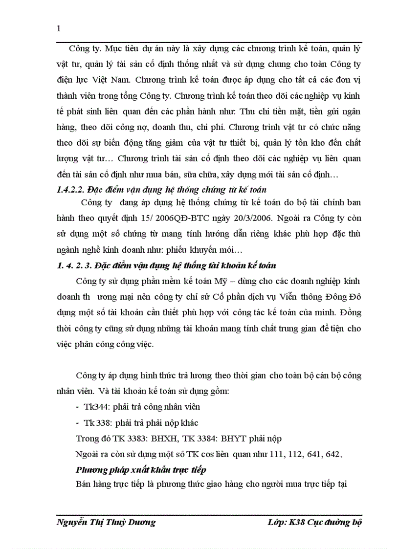 image for page Đặc điểm tổ chức hạch toán kế doanh thu chi phí xác định kết quả kinh doanh tại Công ty Cổ phần Dịch vụ Viễn thông Đông Đô