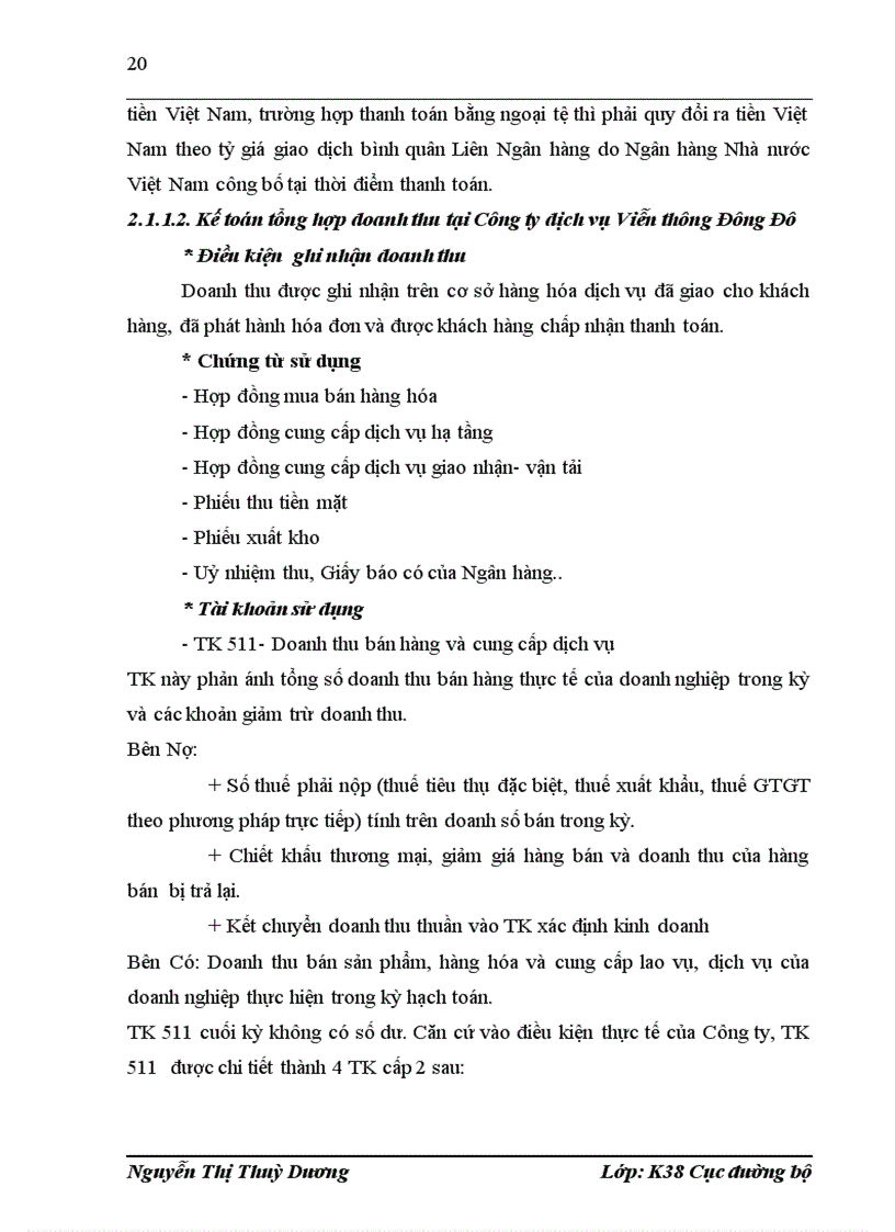 image for page Đặc điểm tổ chức hạch toán kế doanh thu chi phí xác định kết quả kinh doanh tại Công ty Cổ phần Dịch vụ Viễn thông Đông Đô