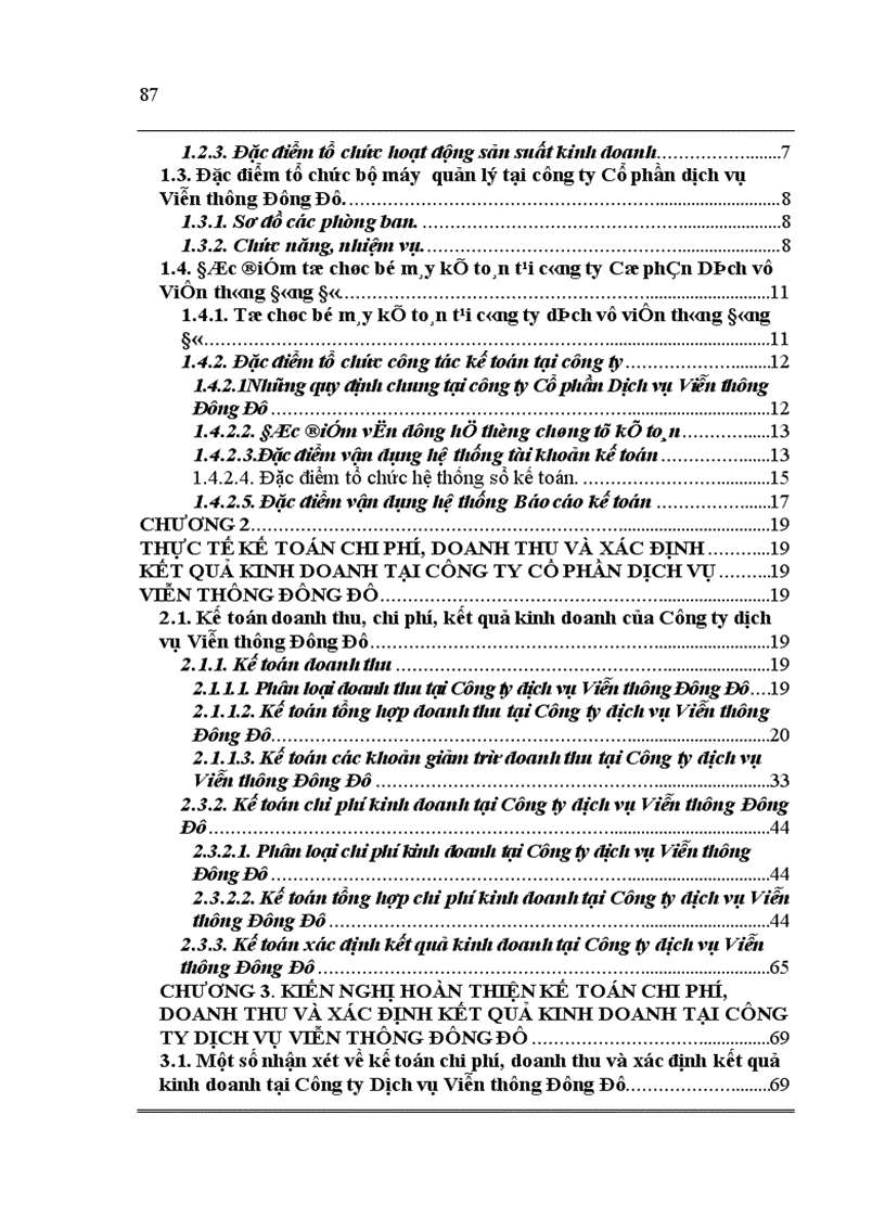 image for page Đặc điểm tổ chức hạch toán kế doanh thu chi phí xác định kết quả kinh doanh tại Công ty Cổ phần Dịch vụ Viễn thông Đông Đô