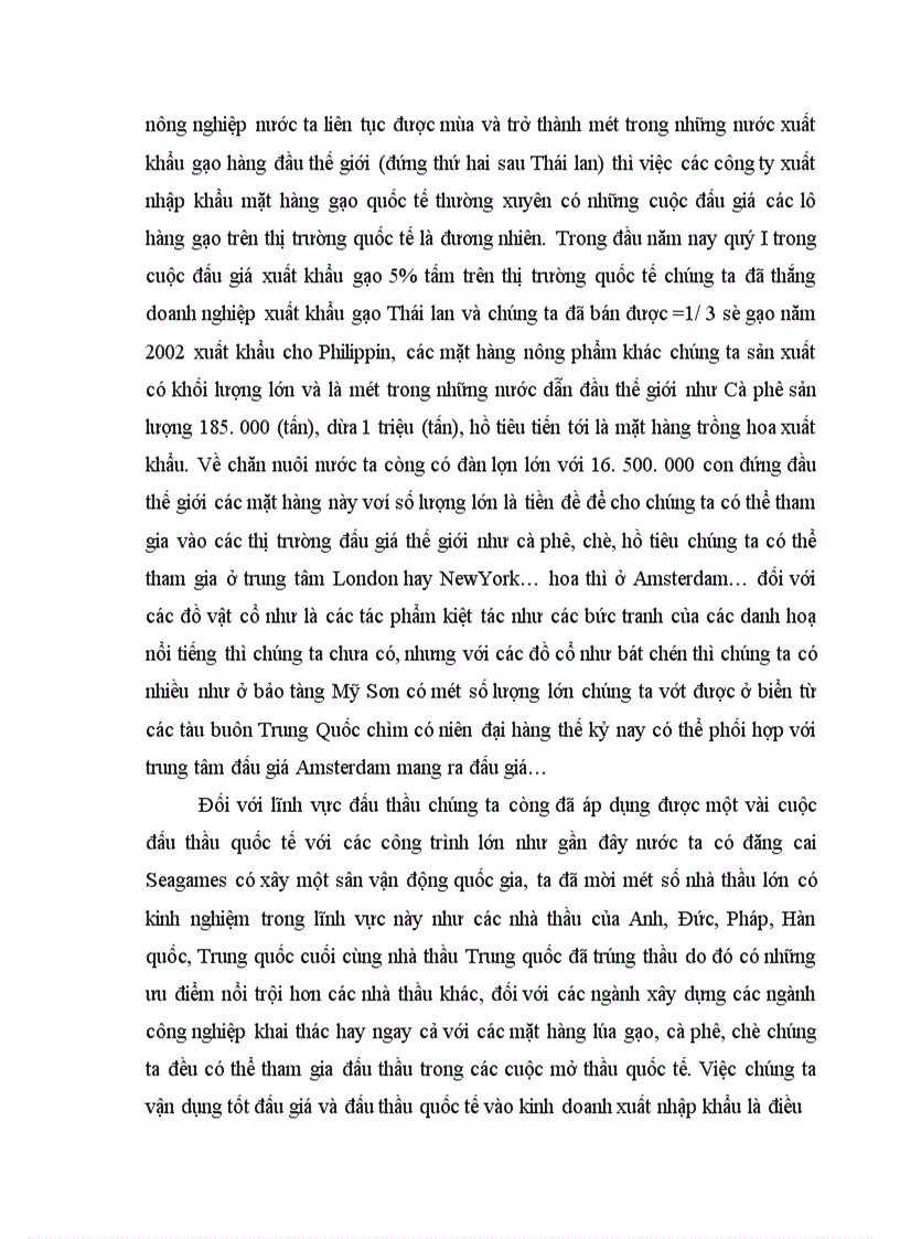 image for page Đấu giá quốc tế đấu thầu quốc tế và tác động của hai phương thức này với kinh doanh xuất nhập khẩu ở Việt nam 1