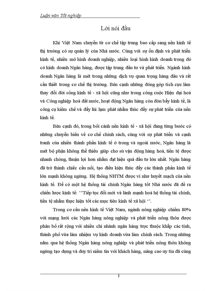 image for page Giải pháp về tính cân đối giữa huy động nguồn và sử dụng nguồn vốn nhằm đảm bảo hiệu quả kinh doanh tại Ngân hàng nông nghiệp và phát triển nông thôn Hà Nội 1