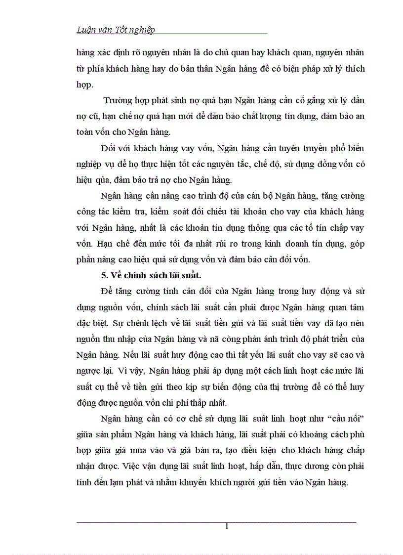 image for page Giải pháp về tính cân đối giữa huy động nguồn và sử dụng nguồn vốn nhằm đảm bảo hiệu quả kinh doanh tại Ngân hàng nông nghiệp và phát triển nông thôn Hà Nội 1