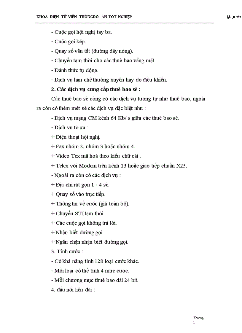 image for page Tổng quan về tổng đài alcatel E 10B cấu trúc chung của tổng đài alcatel E 10 B thiết kế trường chuyển mạch 128 số cho tổng đài nhỏ 1