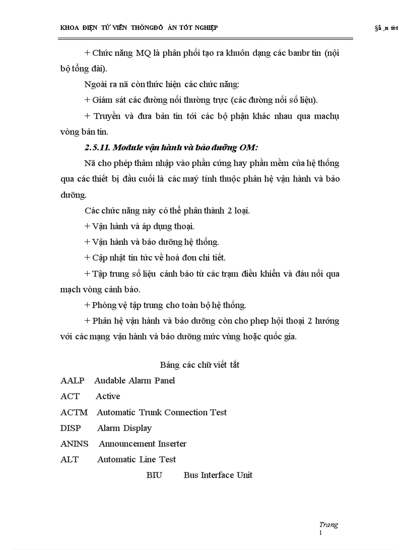 image for page Tổng quan về tổng đài alcatel E 10B cấu trúc chung của tổng đài alcatel E 10 B thiết kế trường chuyển mạch 128 số cho tổng đài nhỏ 1