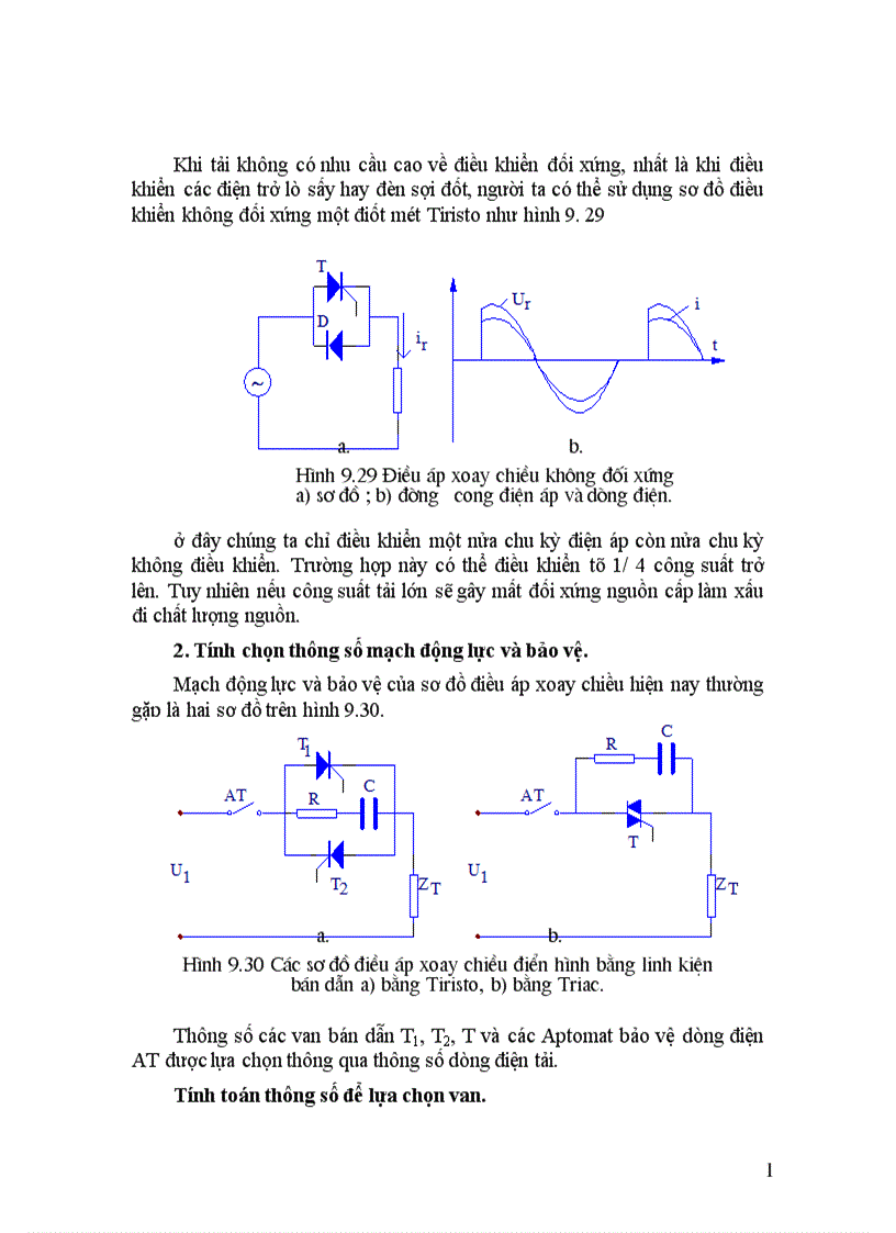 image for page Thiết kế bộ điều áp xoay chiều 1
