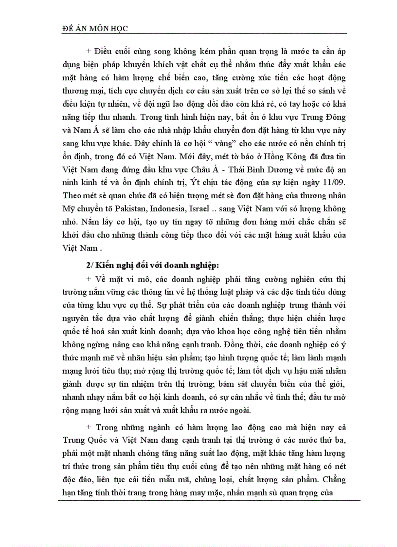 image for page Thách thức đối với Việt Nam về vấn đề xuất khẩu khi Trung Quốc gia nhập WTO 1