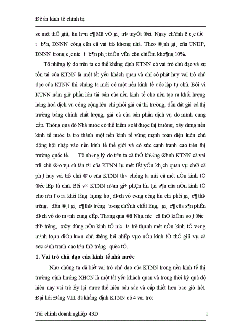 image for page KTNN và vai trò chủ đạo của KTNN trong nền kinh tế thị trường định hướng XHCN Việt Nam 1