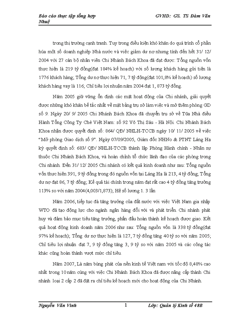 image for page Tình Hình Hoạt Động Của Chi Nhánh Ngân Hàng Nông Nghiệp Và Phát Triển Nông Thôn
