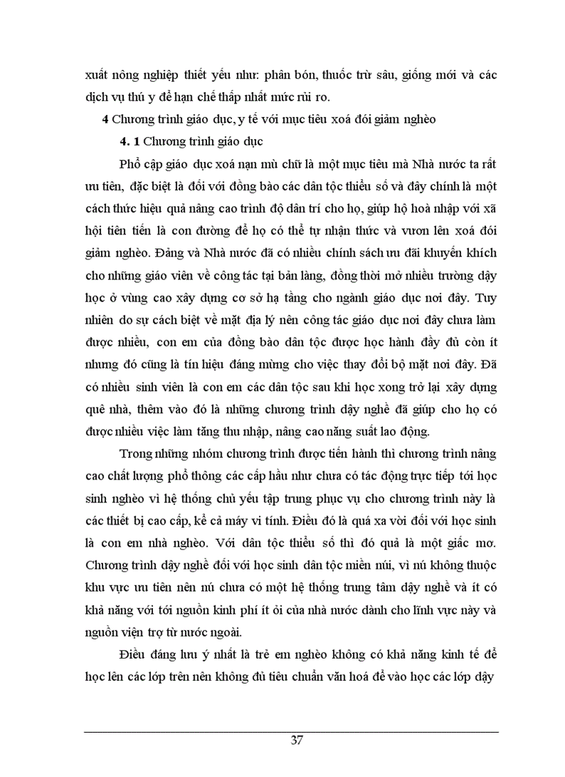 image for page Chính sách xoá đói giảm nghèo cho đồng bào các dân tộc thiểu số thực trạng và giải pháp 1