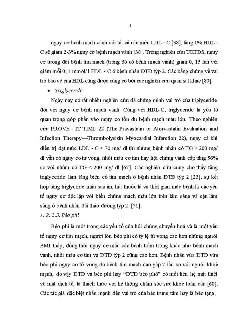 image for page Nghiên cứu vai trò của thang điểm Framingham trong đánh giá nguy cơ bệnh mạch vành ở bệnh nhân đái tháo đường týp 2 1