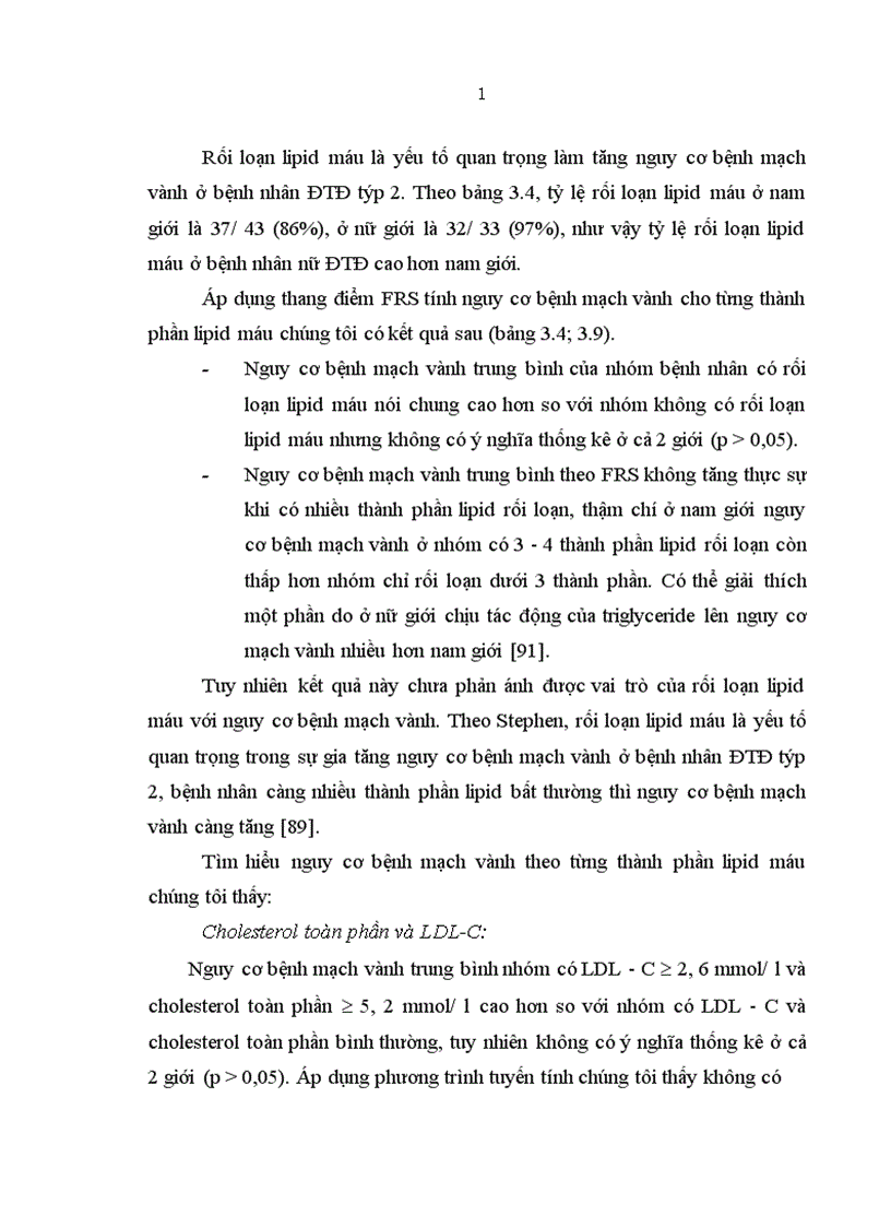 image for page Nghiên cứu vai trò của thang điểm Framingham trong đánh giá nguy cơ bệnh mạch vành ở bệnh nhân đái tháo đường týp 2 1